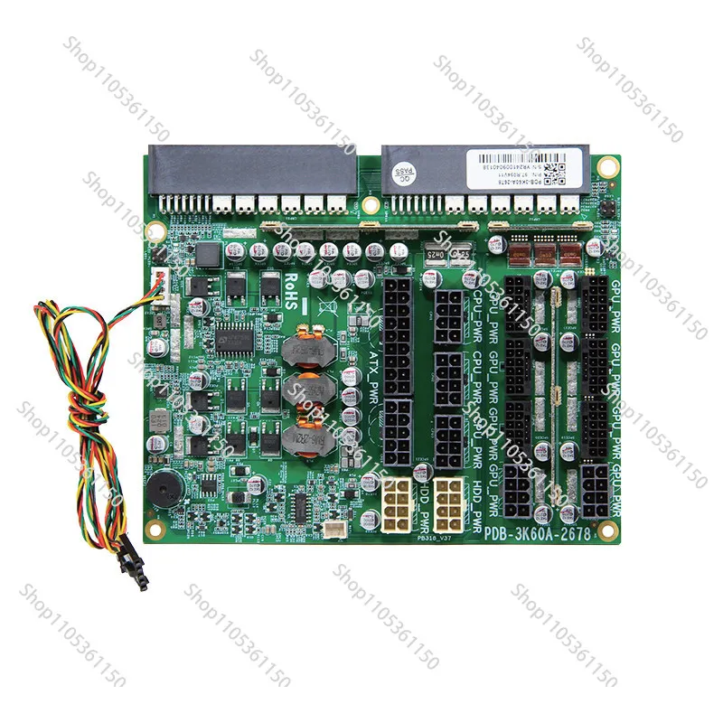 Fully modular crps power supply module, supports 3000w high-power server 1+1 redundant power supply backplane adapter board