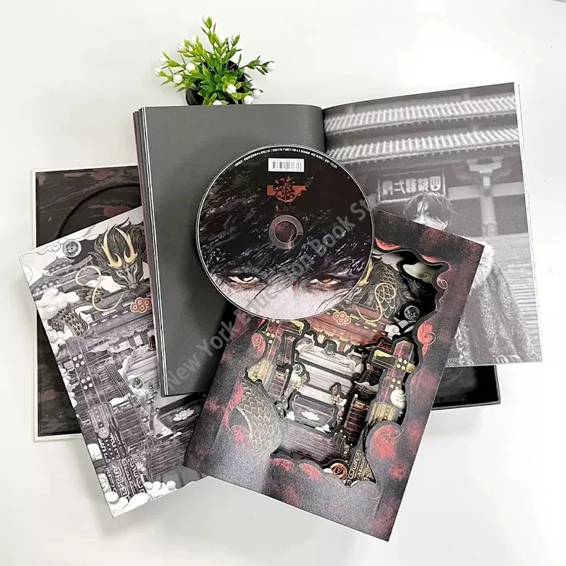 Zhang Yixing Official Genuine CD The Fourth Album Lotus CD + Scene Paper Art + Chinese Music Lyrics Books