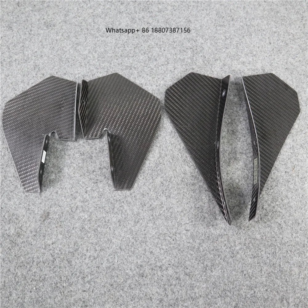 

GT4 Style Dry Carbon Fiber Front Bumper Canards for F80 M3 F82 M4 Dry Carbon Fiber Vent Perfect Fitment