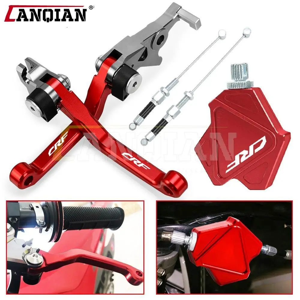 

CRF250L CRF250M Dirt Bike Brake Clutch Levers Stunt Clutch Easy Pull Cable System Set For Honda CRF250 RALLY CRF 250 L M RL 300L