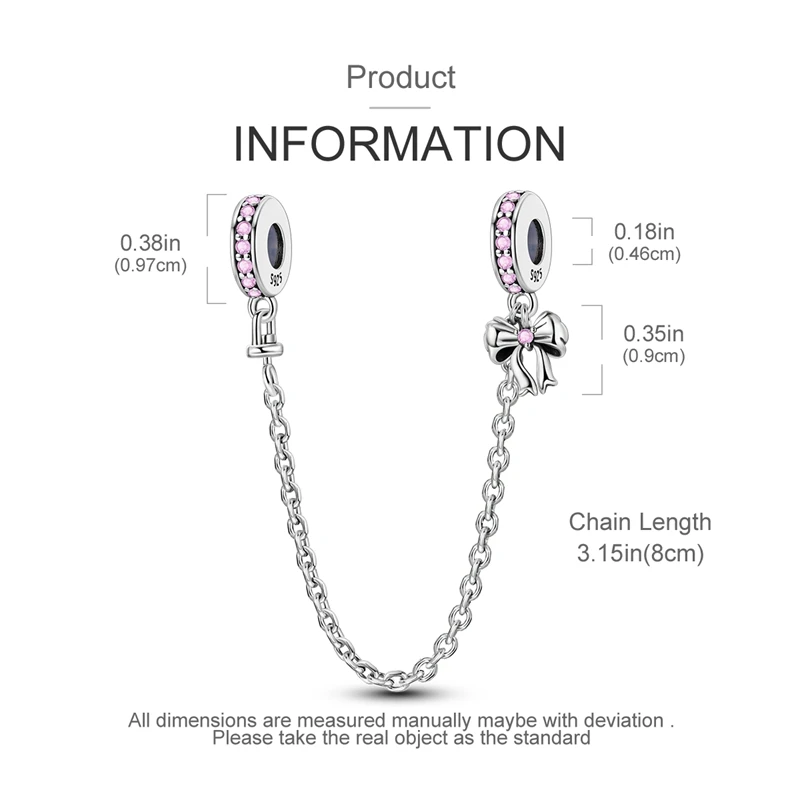 925 Sterling Silber Rosa Serie Charms Fliege Mädchen Kuchen Prinzessin Perlen Anhänger Fit Original Armband DIY Schmuck Geschenk Für Frau – Detail 31