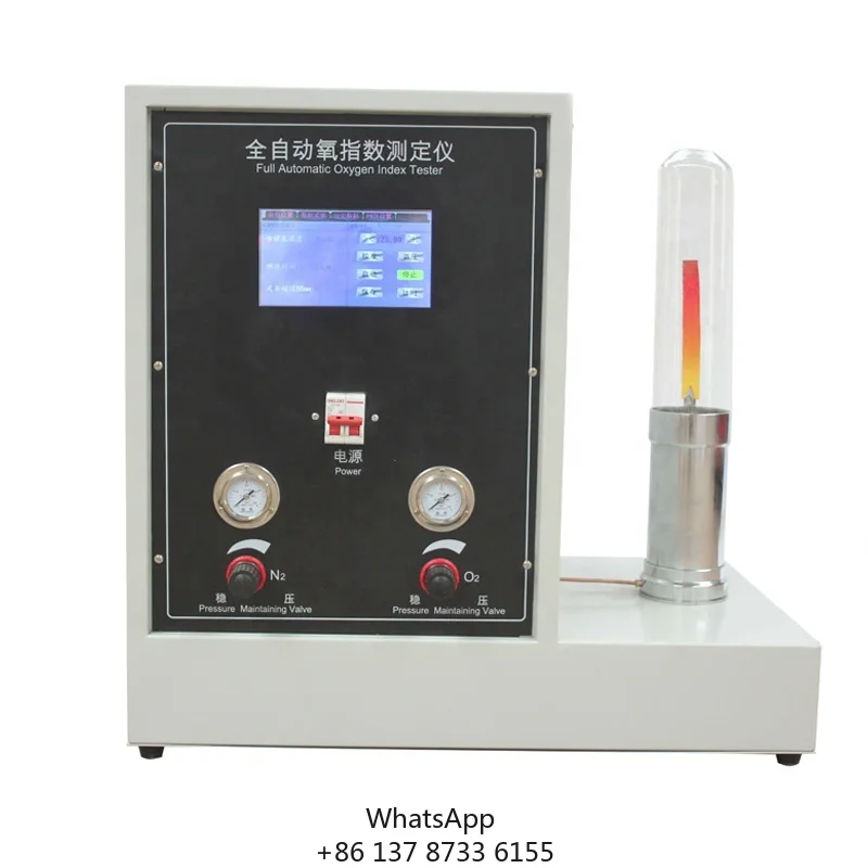 Film Oxygen Index Tester/ Foam Limiting Oxygen Index Test Equipment