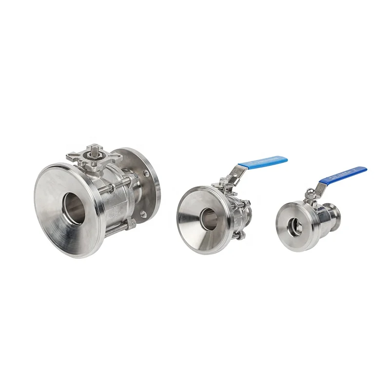 stainless steel food grade flush tank bottom mounted ball valve stainless steel 316 ball valve