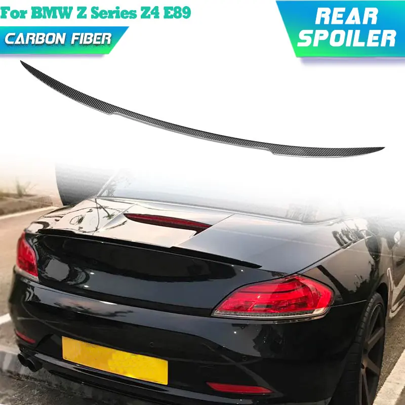 

Carbon Fiber Car Rear Trunk Spoiler Wings for BMW Z Series Z4 E89 Convertible 2-Door 2009-2015 Racing Rear Spoiler Boot Wing Lip