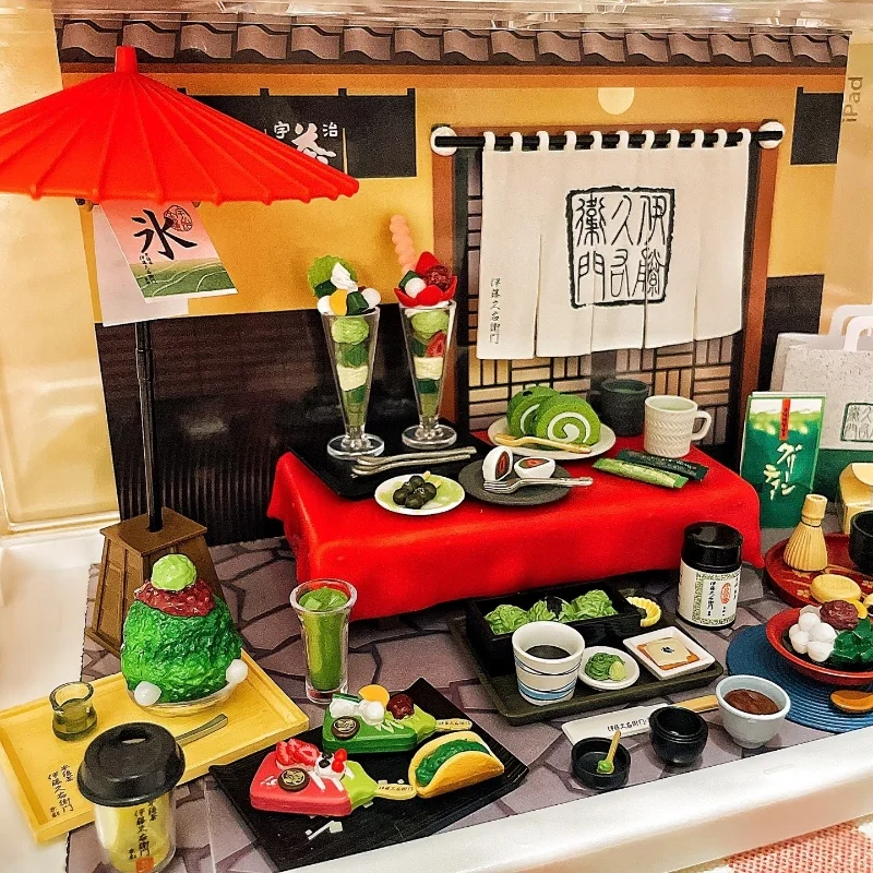 리멘트 캔디 토이 미스터리 박스 미니어처 티 월드 애니메이션 피규어 컬렉션 블라인드 박스 가샤폰 수집용 모델