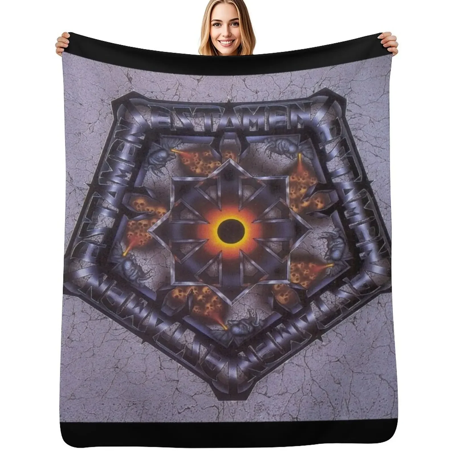 Testament the ritual Throw Blanket Cute Luxury Thin Decorative Sofas Camping Soft Blankets