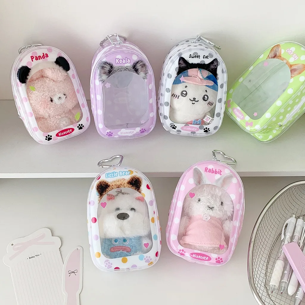 Earphones Bag Transparent Storage Bag Pvc Bag Versatile For Everyday Use Collectibles Small Items