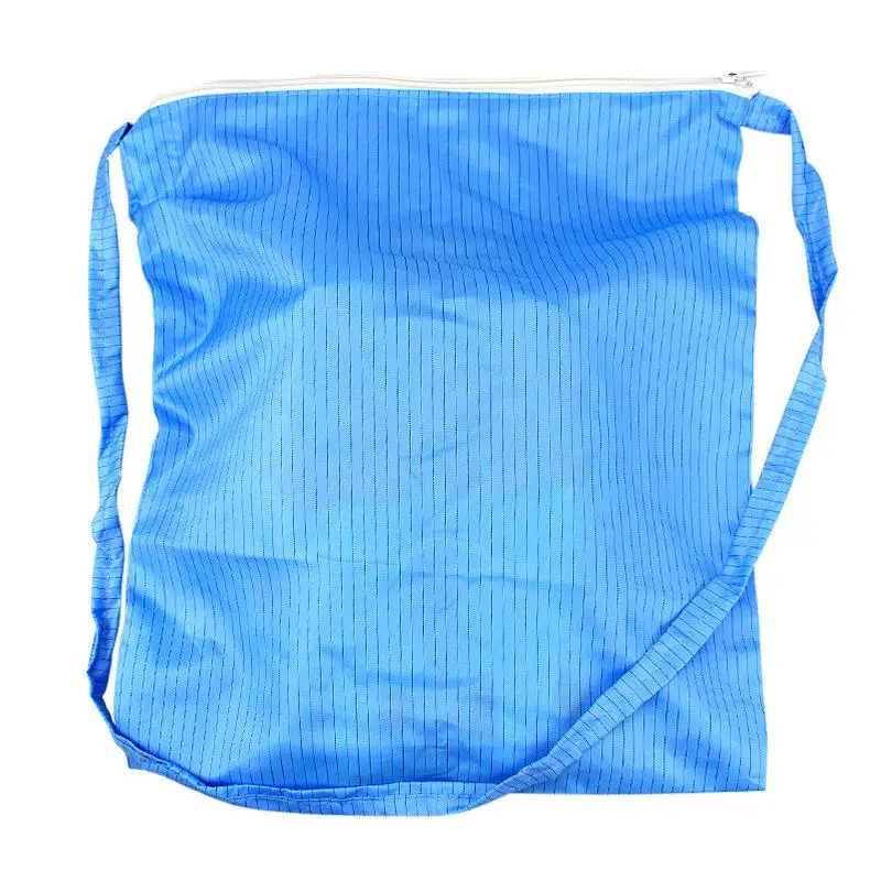 AntiStatic Bag Garments Cleanroom Shoulder Storage Pouch Travel Laundry Waterproof Design Electrostatic Clothing