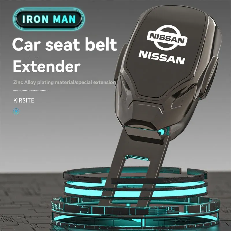 Car Safety Belt Extender Seat Belt Cover For Nissan X-trail Qashqai Rogue Altima Versa Juke Leaf Micra PATROL MURANO TEANA Tiida