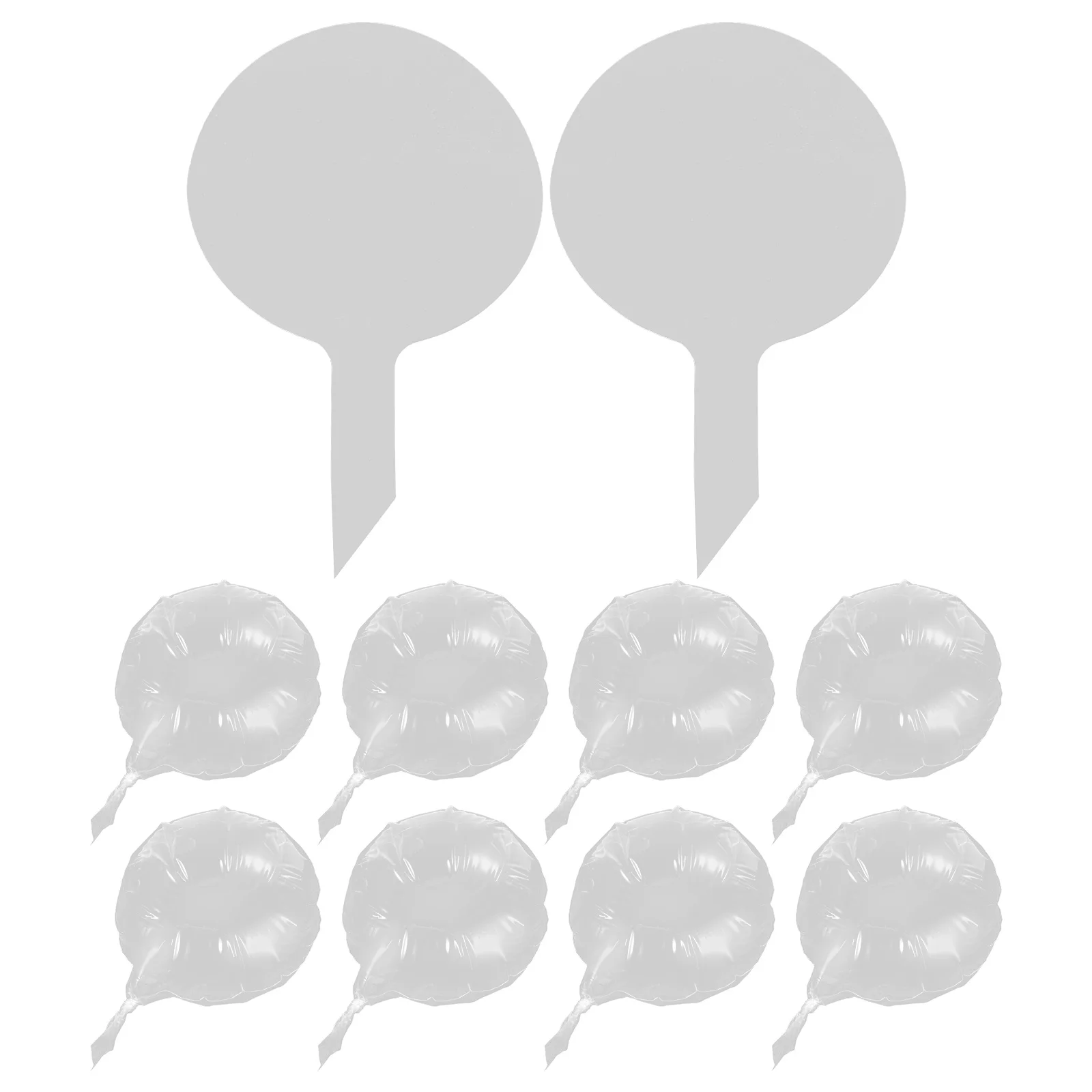 

10pcs 24 Inch Transparent Round Balloons Clear DIY Bobo Decorations for Party Wedding Giant Tpu Balloons Extra Large Pool