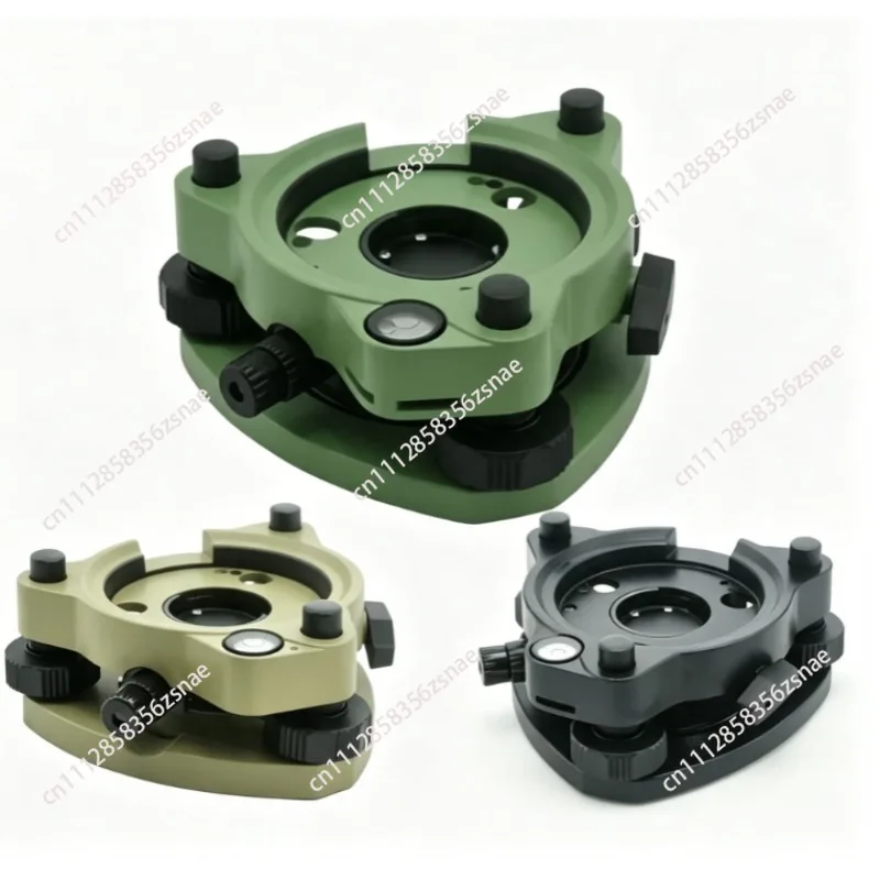 Optical Centering Survey Support, Prism Assembly Holder Fit Leica & Trimble, Green / Black / Earth Yellow Surveying Brackets