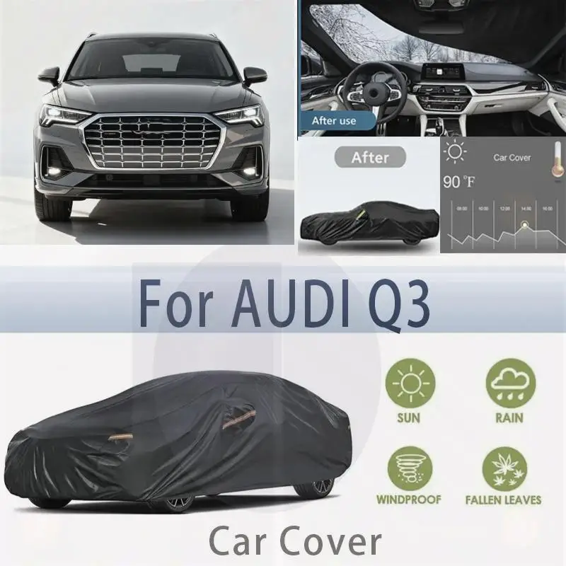 

For Outdoor Protection Waterproof Dustproof for AUDI Q3 Car Covers
