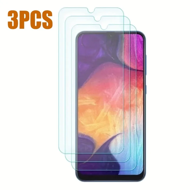 3Packs 9H Tempered Glass For Samsung Galaxy A13 A14 A20 A21 A22 A22 5G A23 A24 A31 A32 A325G A33 A34 A51 A52 A53 A54 A71 A72 A73