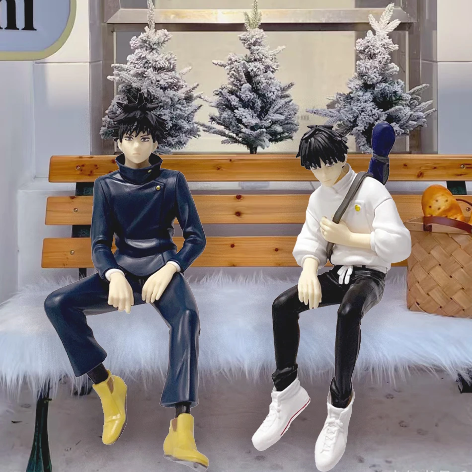 17 centimetri Jujutsu Kaisen Anime Figura Noodle Stopper Gojo Satoru Action Figure Fushiguro Megumi Figurine PVC Collezione Modello Giocattoli