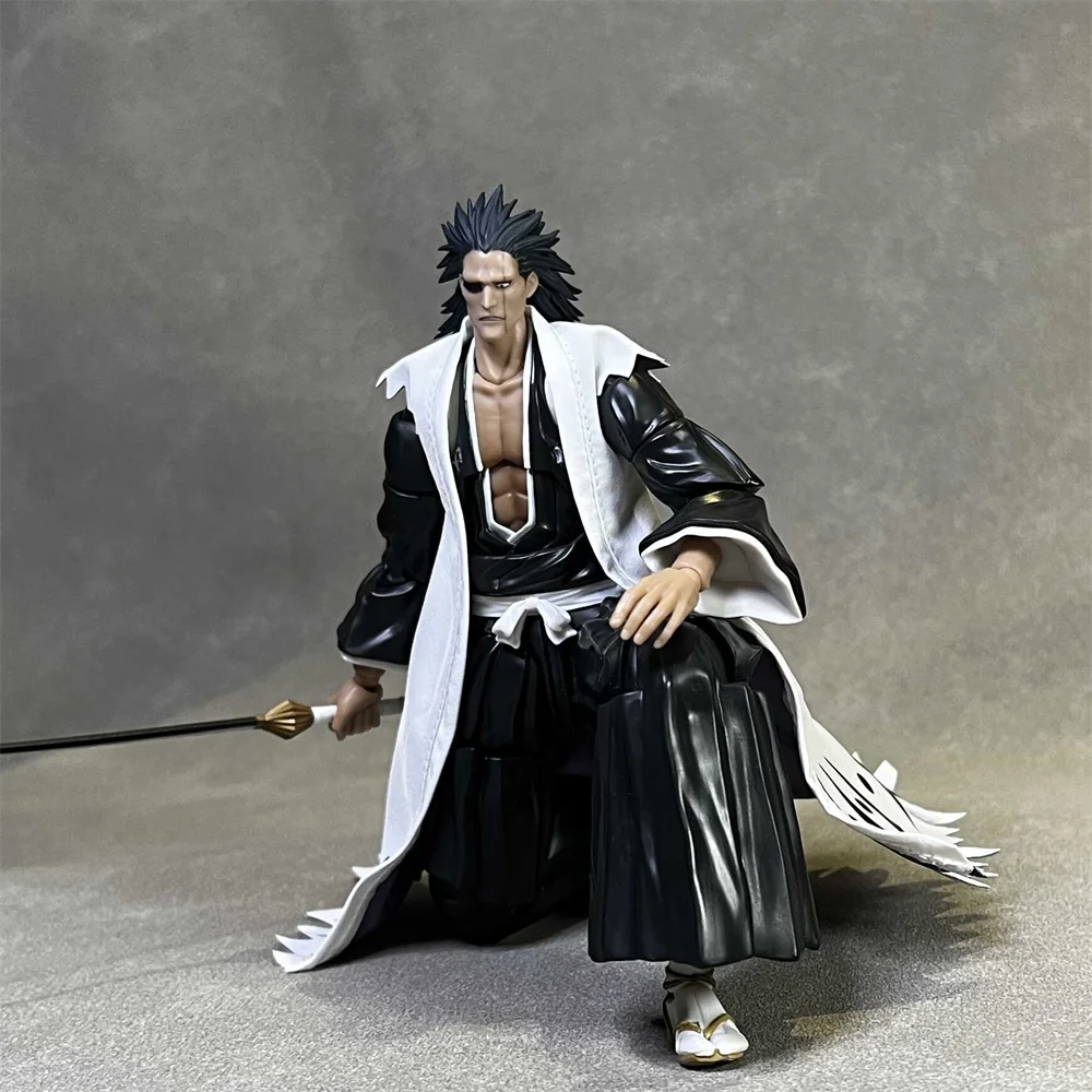 Handgefertigter 1/12 Japanischer Anime Klassischer Charakter Weißer Federwebstoff-Umhang Zubehör für SHF Actionfiguren Körpermodell – Detail 17
