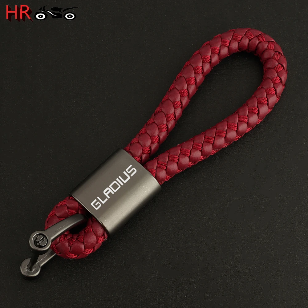 High-Grade Motorcycle Keychain Keyring With Logo For Suzuki SFV650 SFV 650 GLADIUS Motorbike Key Chain Ring Accessories