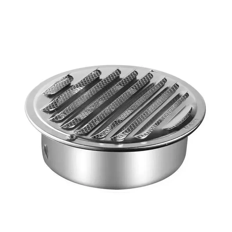 100-160mm Stainless Steel Insect Grill Ventilation Cover Round Shape Stainless SteelVent New for Pest Prevention Air Vent Grille