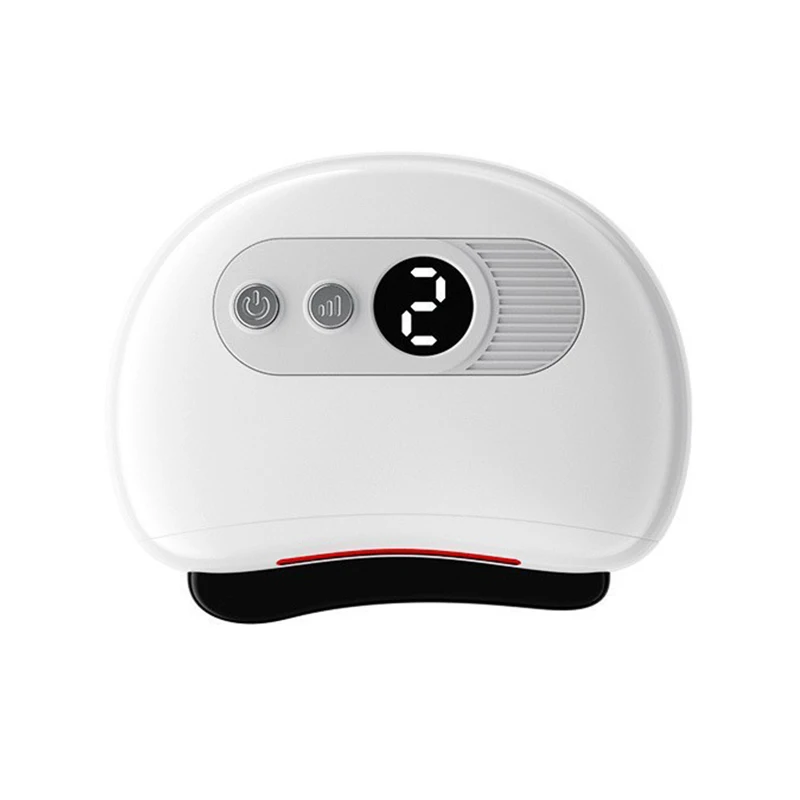 

KKS Replaceable Hot Compress Heating Machine 9 Levels Shoulder Massager Electric Mini Gua Sha Machine with LCD Display