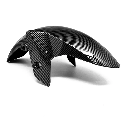 Imagen 2 del producto Guardabarros delantero para motocicleta, accesorio para Yamaha YZFR3, YZF-R3, YZFR25, YZF-R25, MT03, 2015-2018, pintura de carbono