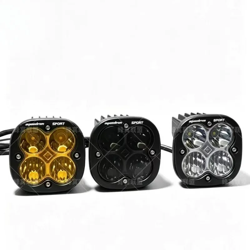 Image of 40W LED Scheinwerfer im amerikanischen Stil, gelb-weißes Licht, Plug-and-Play, zerstörungsfreie Modifikationsteile für SurRon Ultra Bee Elektromotorrad