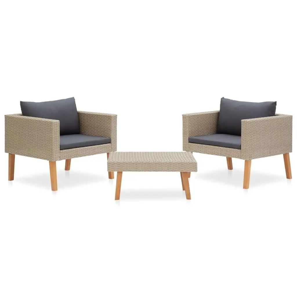 

Garden Furniture Set Beige and Anthracite Modern Stylish Multi-functional Outdoor Furniture