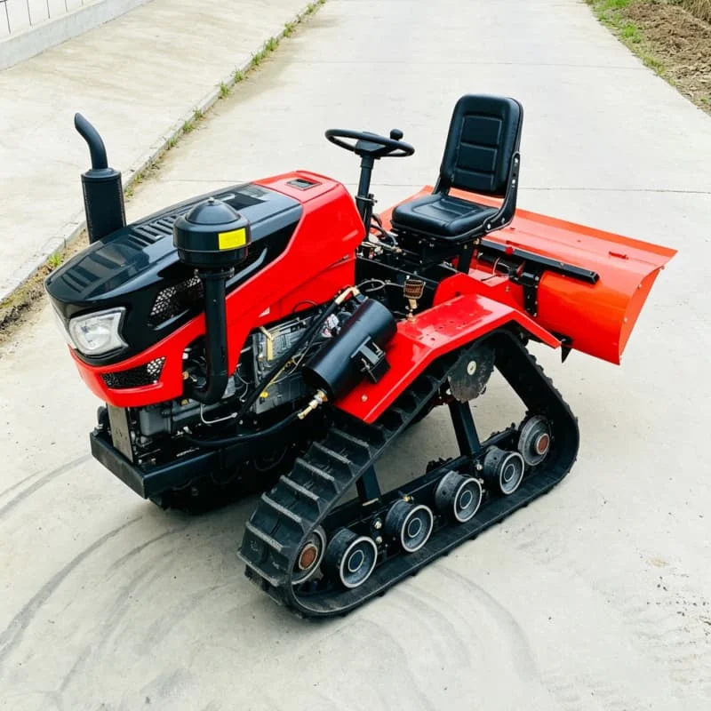 

Customized Small Household Crawler Cultivator, Crawler Rotary Tiller, Tractor, High‑efficiency Plowing Machine