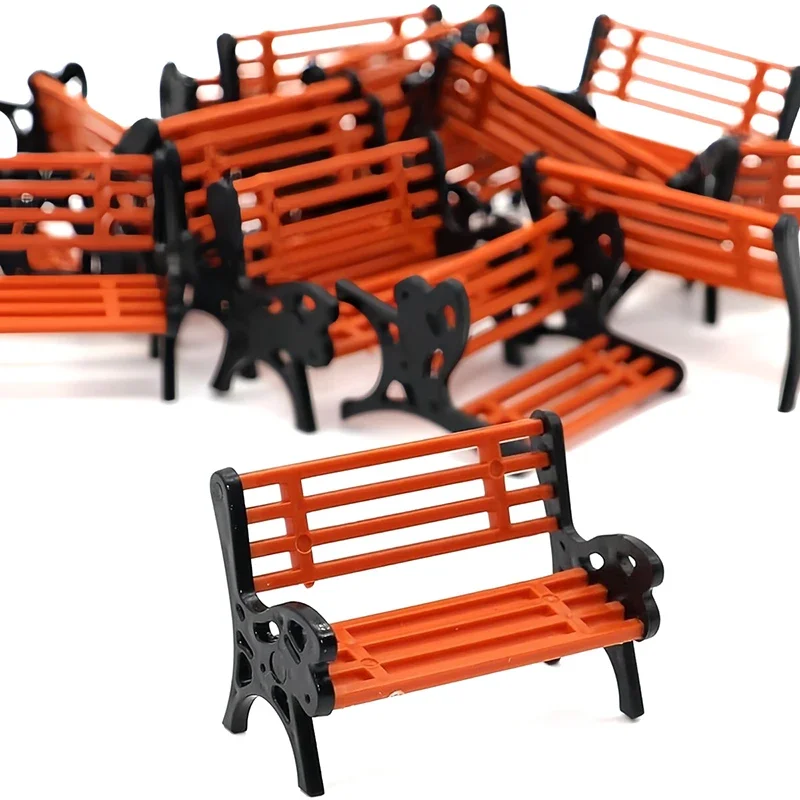 1:12 Puppenhaus Miniatur Park Bank Liege Lounge Stuhl Mini Doppel Stuhl Modell Garten Dekor Spielzeug Puppenhaus Zubehör