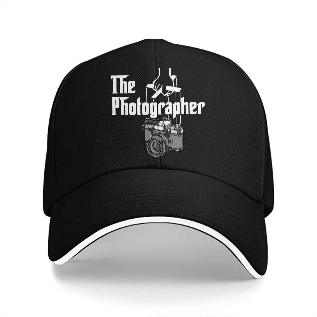 Photographer Camera Patent Multicolor Hat Peaked Men's Cap The Photographer Personalized Visor Protection Hats