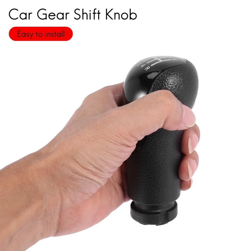 Car 5-Speed Gear Shift Knob Shifter Lever Handball For Ford Fiesta Fusion Transit Connect 2S6R7217AC 1151765