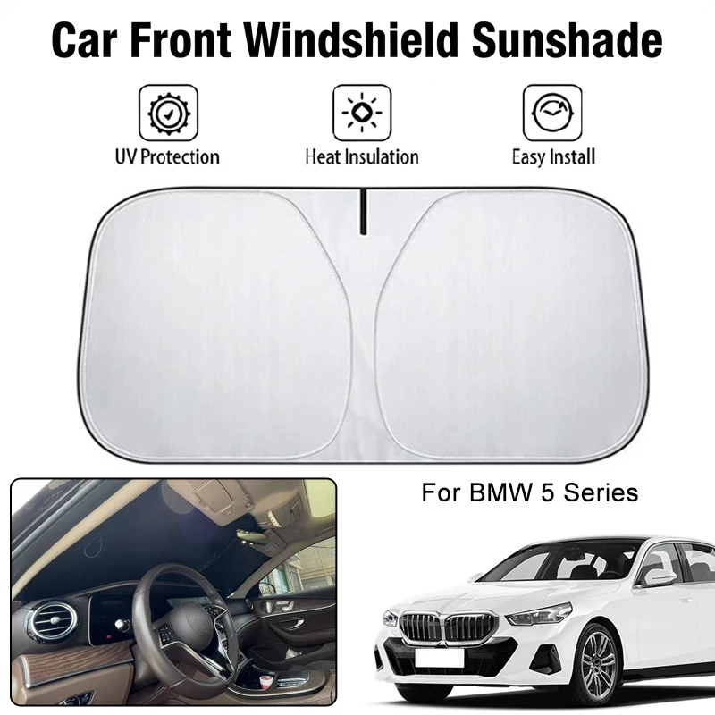 

Car Front Windshield Sunshade Cover For BMW 5 Series UV Block Heat Insulation Auto Interior Accessories