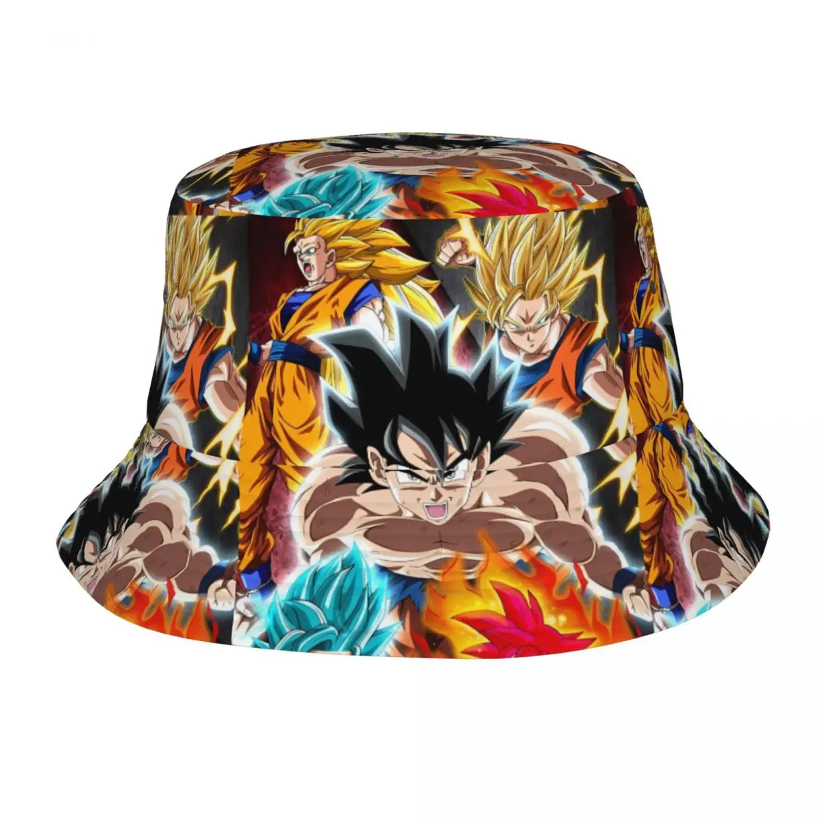 Vocation Getaway Headwear Dbz DragonBall DragonBallz Merchandise Bucket Hat Fashion Unisex Sun Bob Hat