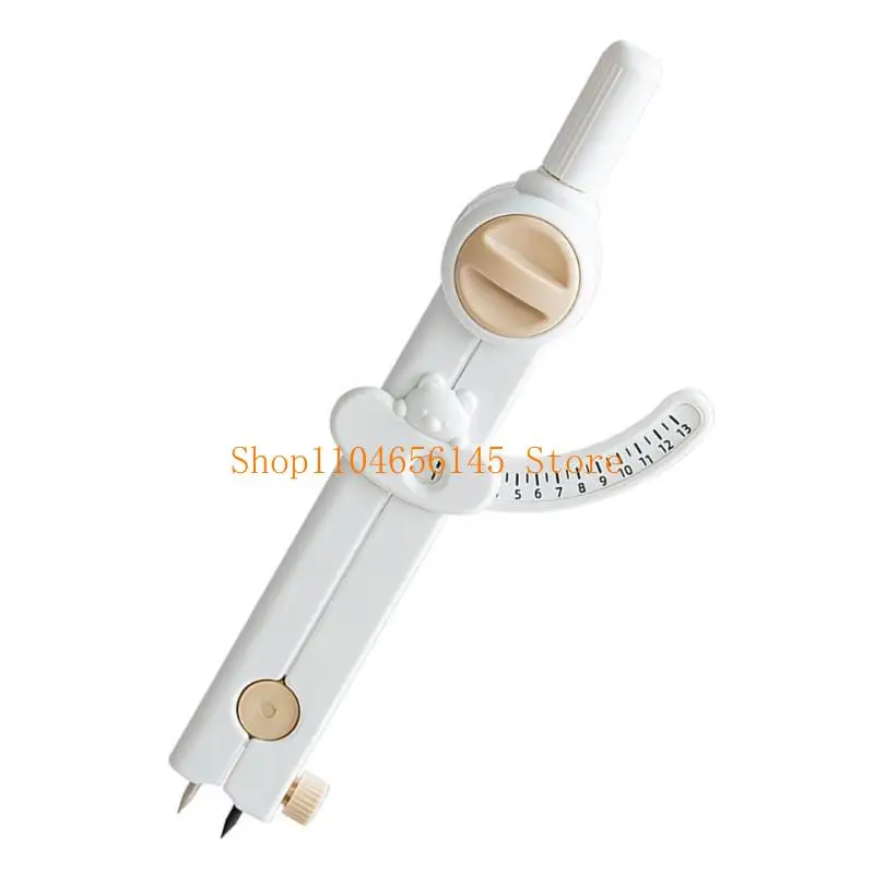 5asd Adjustable Drawing Circle Tool with Wing Scale for Engineer Architect Professional, Wing Drawing Circle Tool Divider