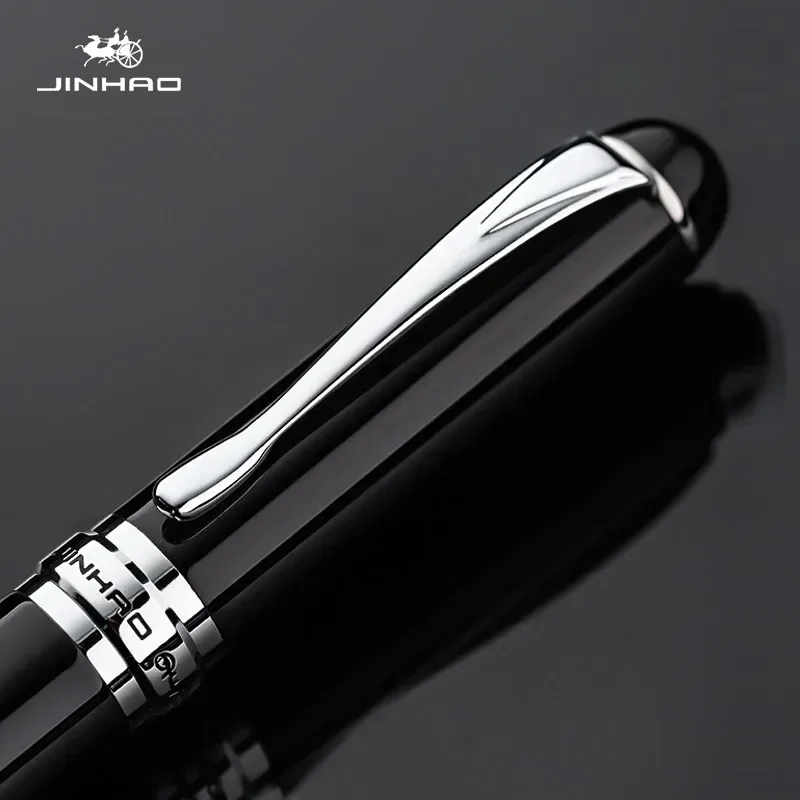 Imagem -04 - Jinhao X750 Caneta Tinteiro Luxo Elegante Canetas 1.0 mm Oblíquo tipo f Fino Iraurita Nib Escrita Escola Material de Escritório Papelaria