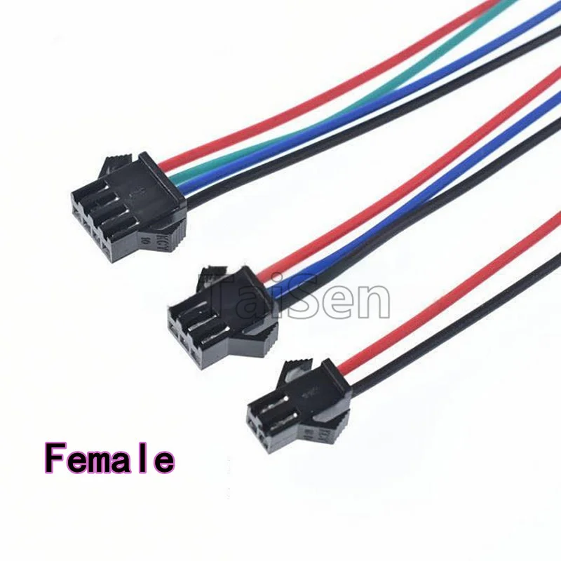 10 шт. SM клеммные провода, соединители для воздушного привода SM3P, женские SM2P SM4P, соединительные провода с наружной резьбой, разъемы 2,54 мм