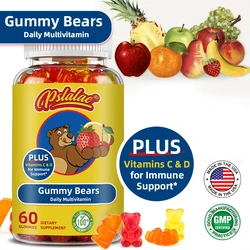 Gummy Bears Daily Multivitamin - Contains Vitamins C and D To Support A Healthy Immune System