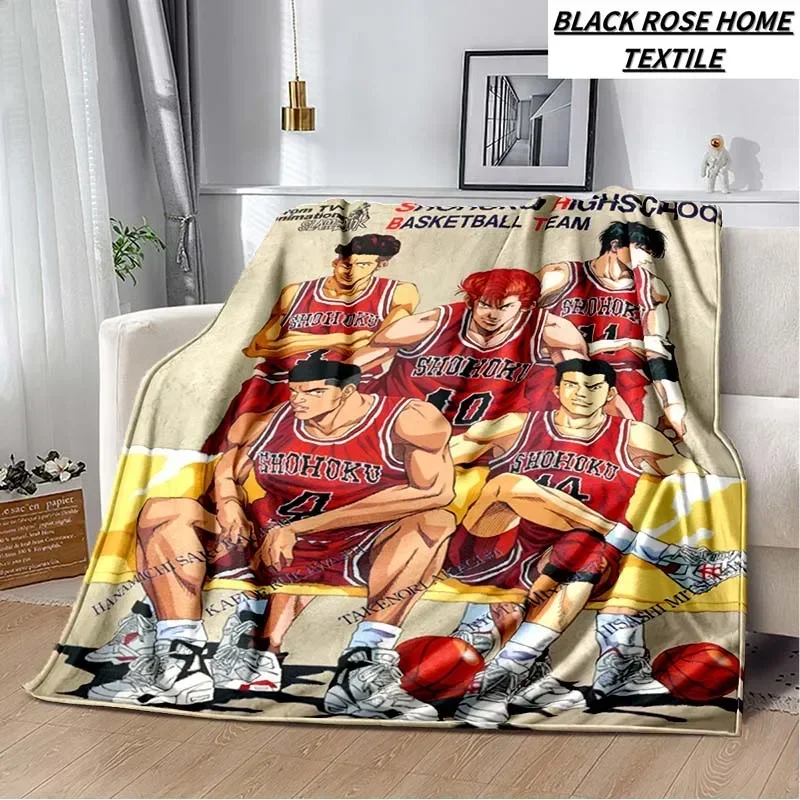 Slam Dunk Comics Art Print Blanket Bed Sheet Bedroom Outdoor Travel Camping Picnic Portable