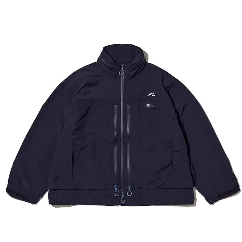 Japan Style COMFY Inner Layer Multi Pocket Jacket CMF Japanese Functional Outdoor Windproof Loose Coat