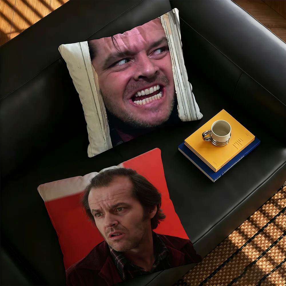 Actor J-Jack N-Nicholson cushion cover Anti-dustmite Sofa Cushion Decorative Office Cover Lounge Area Indoor & Outdoor Use