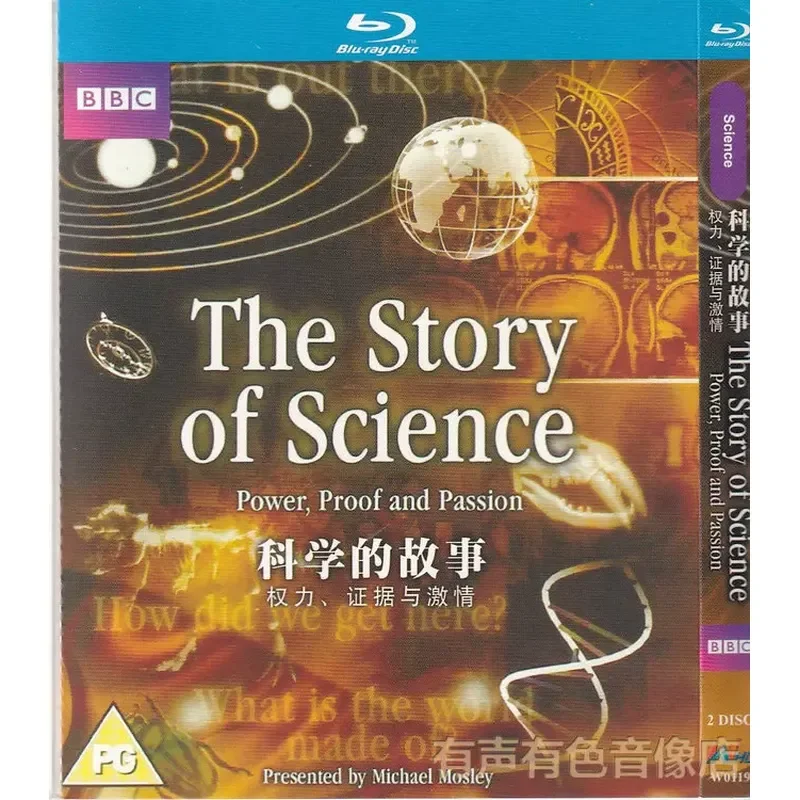 Blu-ray science documentary science stories factual evidence and passion high definition 2BD disc non-DVD disc