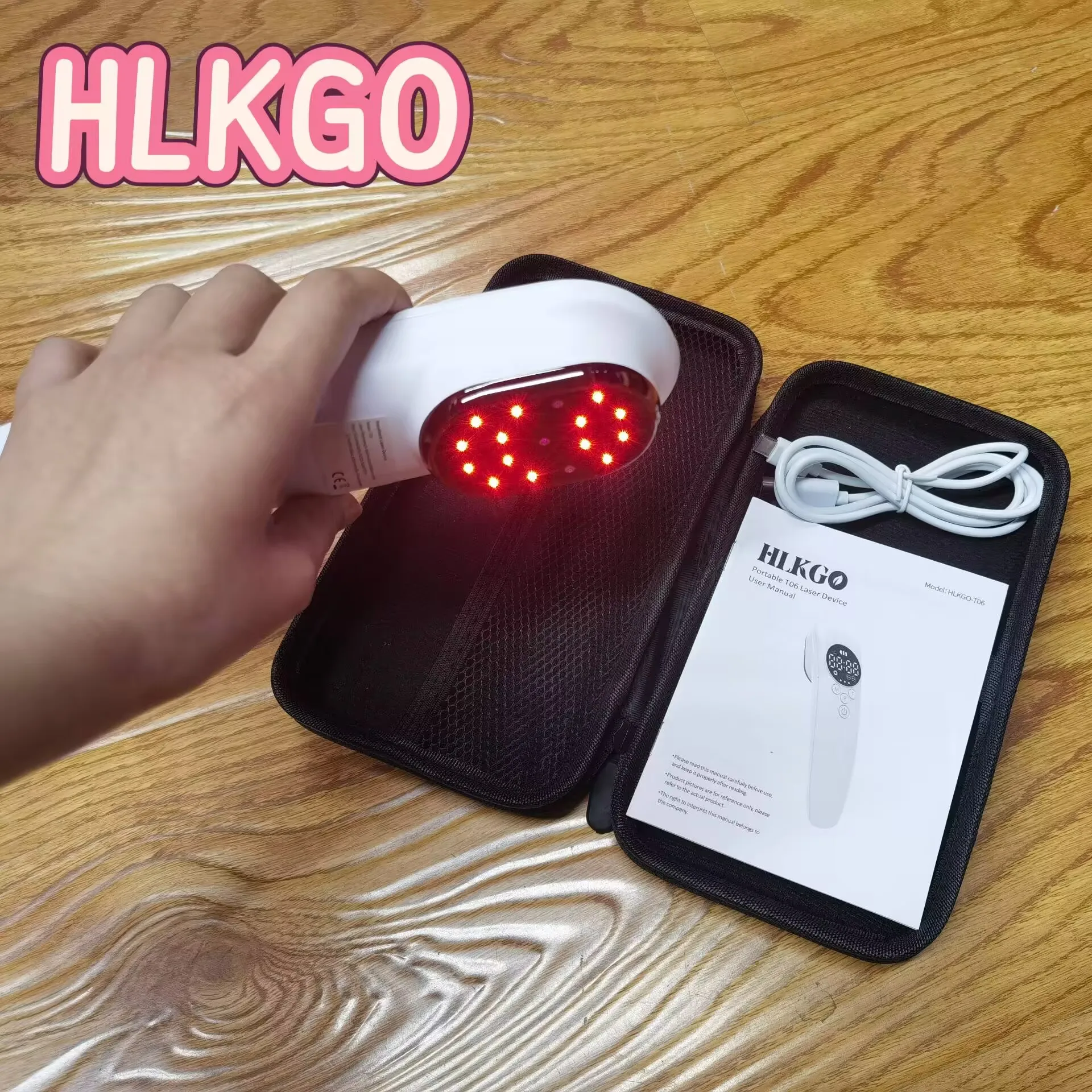 

Устройство для терапии LLLT двойного назначения мощностью 520 мВт, машина холодного лазера красного света для облегчения боли в человеках и животных