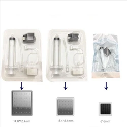 10 PCS Disposable Needleless Injection Syringe Tube Sets Face Eye Body For Vanadium Titanium Crystal Injection Gun Mesogun