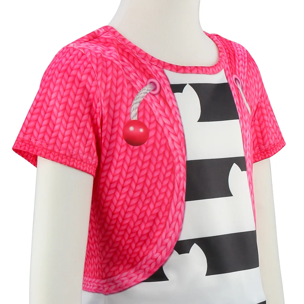 

Gabby Dollhouse Cosplay Costumes Top+Pants+Headband 3Pcs Sets For Children Christmas Performance Clothing Girls Carnival Outfits