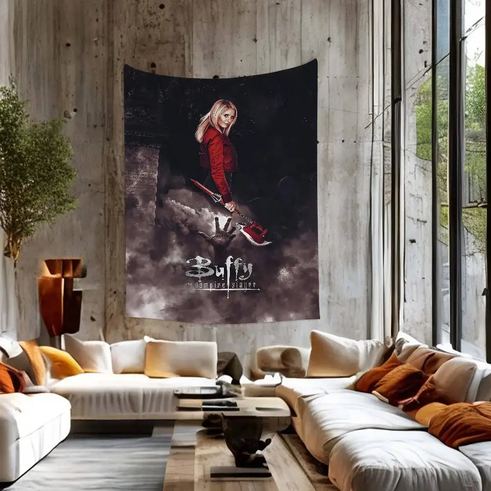 1 قطعة بافي مصاص الدماء القاتل الفيلم الكلاسيكي المطبوعة نسيج كبير الهبي الجدار الشنق البوهيمي جدار المفروشات ماندالا ديكور المنزل