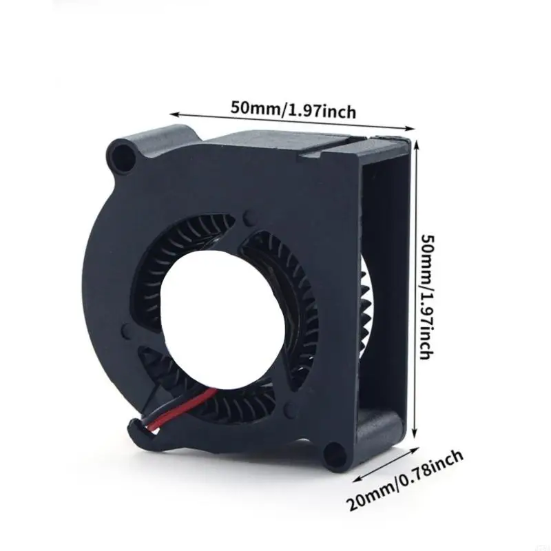 

J78A Double Bearing Fan 24V 50x50x20mm Extruder Hotend Radiator Cooling Fan 5020 for AD 5M 3D Printer Accessories