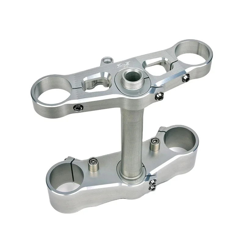 Custom CNC Aluminum Motorcycle parts Motorcycle Triple Tree Clamps for k  tm