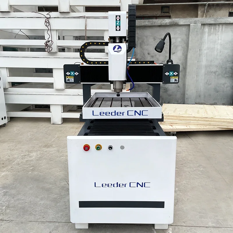 Leeder Hot Selling Mini CNC Metal Engraving Machine 4040/6090 Sink Countertop Cutting Aluminum Plate CNC milling machine