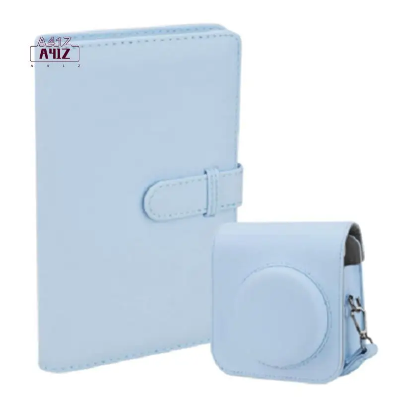 

A41Z-Camera Bag For Instax Mini 12 11 For Fujifilm Film Camera Case 108 Pockets 3 Inch Mini Film Photo Album Book