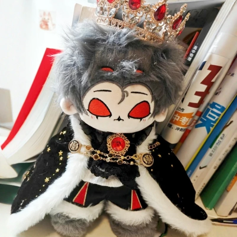 أنيمي 20 سنتيمتر Ava جديد Helluva Boss Stolas نصف الحيوان سمات الجسم الصبي محشوة الجسم أفخم فستان القطن دمية هدايا عيد ميلاد