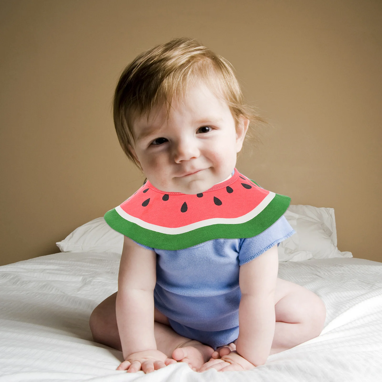 

2 шт., детские слюнявчики, вращающиеся на 360 градусов круглые хлопковые водонепроницаемые нагрудники для прорезывания зубов, принадлежности для кормления младенцев, вращающийся детский нагрудник