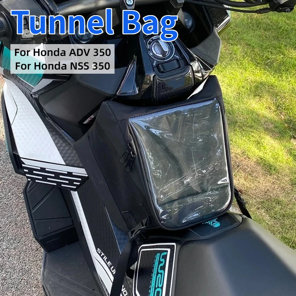 Waterproof Motorcycle Scooter Tank Bag For HONDA ADV 350 NSS 350 ADV NSS350 Accessories Storage Pouch Tunnel Bag Travel Tool Bag